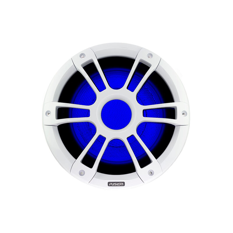 FUSION SG-SL101SPC 10" 450W Sports Chrome Marine Subwoofer w/LEDs, White image number 4